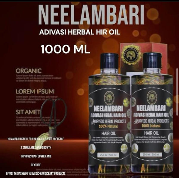 ADIVASI NEELAMBARI HERBAL HAIR OIL